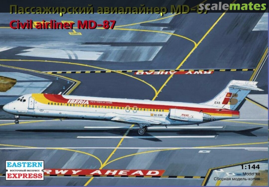 Boxart MD-87 Iberia Airlines 144110 Eastern Express