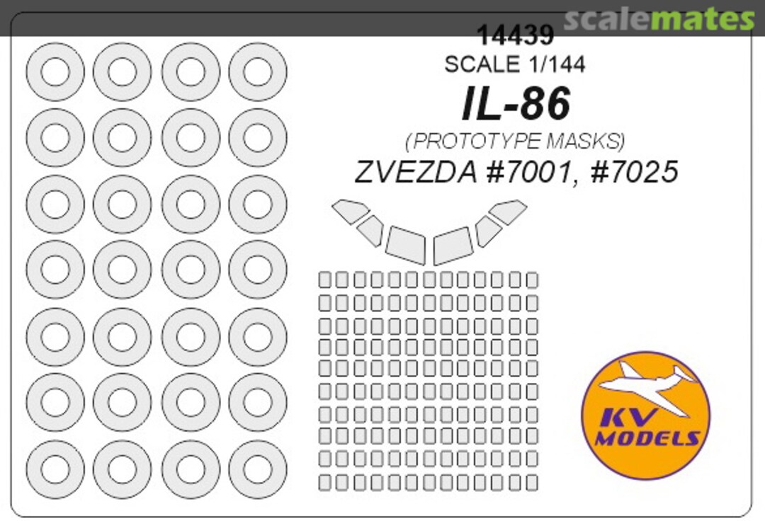 Boxart IL-86 (Prototype masks) 14439 KV Models