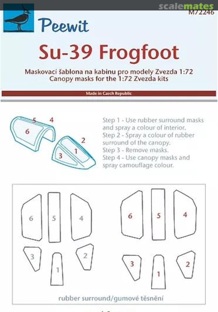 Boxart Sukhoi Su-39 Frogfoot M72246 Peewit