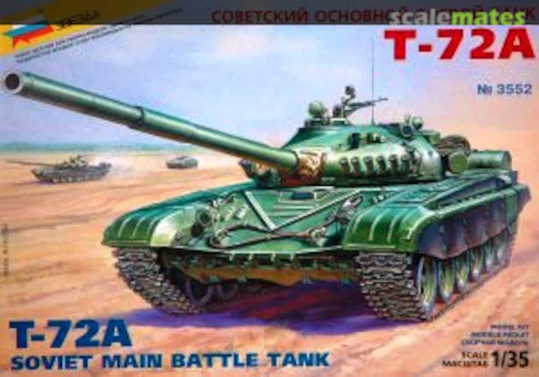 Boxart T-72A 3552 Zvezda