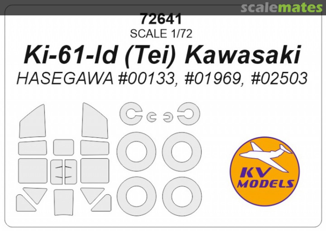 Boxart Ki-61-Id (Tei) Kawasaki 72641 KV Models