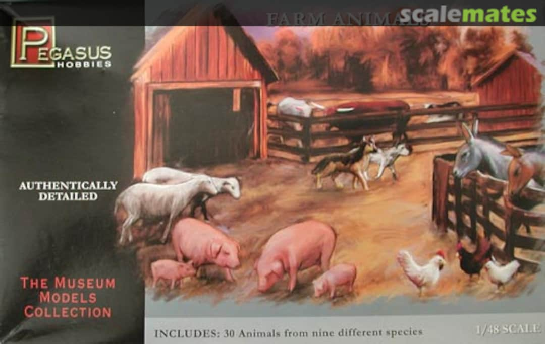 Boxart Farm Animals 7006 Pegasus Hobbies