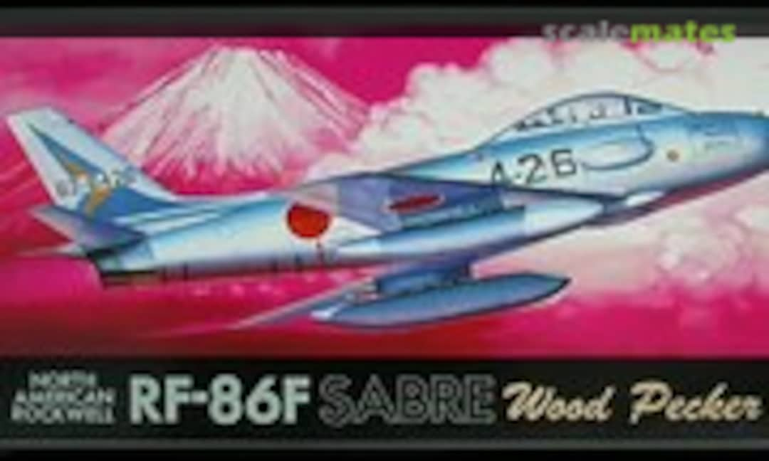 1:72 North American Rockwell RF-86F Sabre (Fujimi 7A-F20)