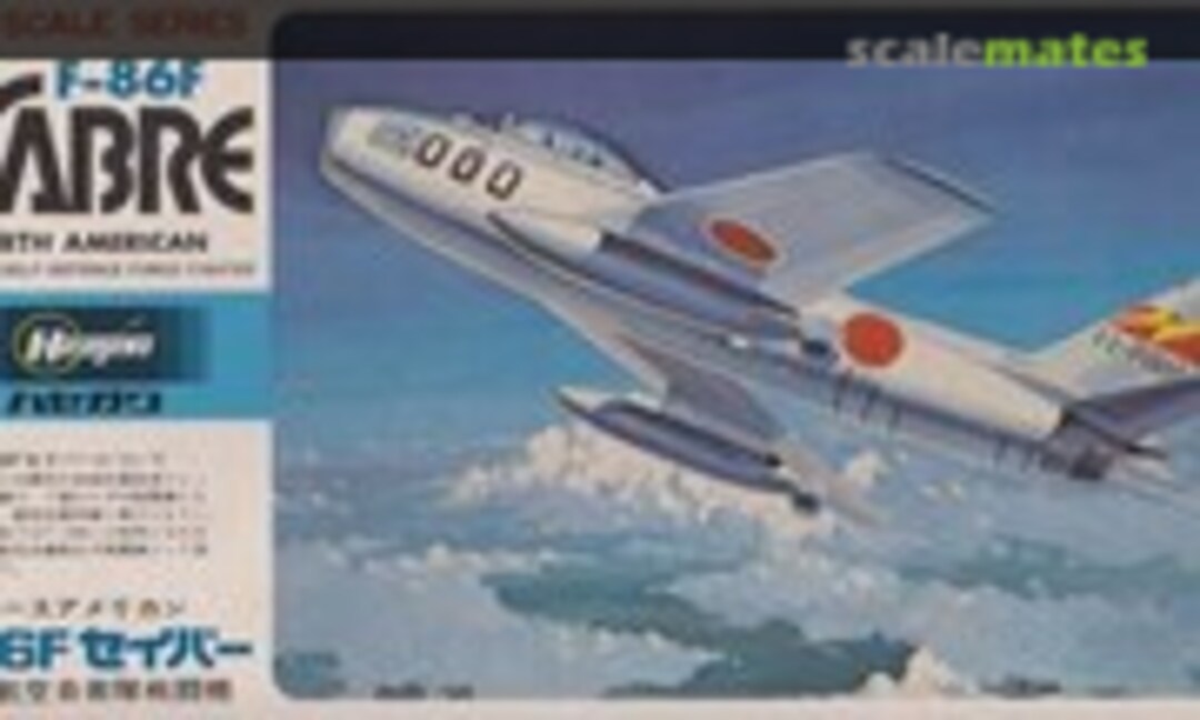 1:72 F-86F Sabre North American (Hasegawa A15)