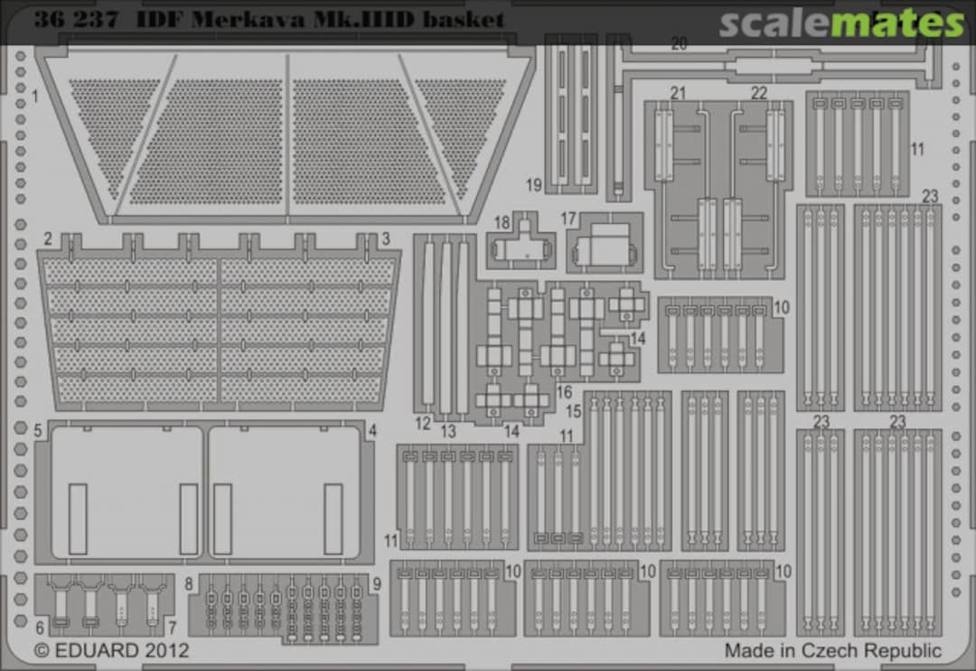 Boxart IDF Merkava Mk.IIID basket 36237 Eduard