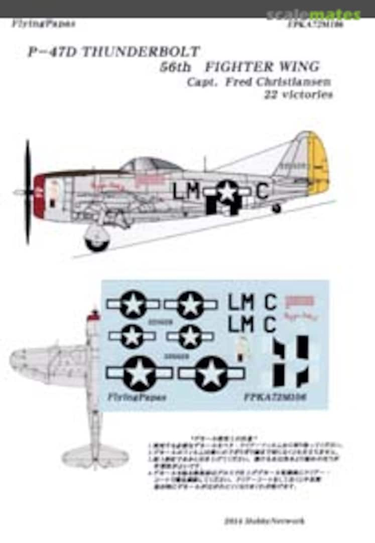 Boxart P-47D Thunderbolt FPKA72N106 Flying Papa's Decals