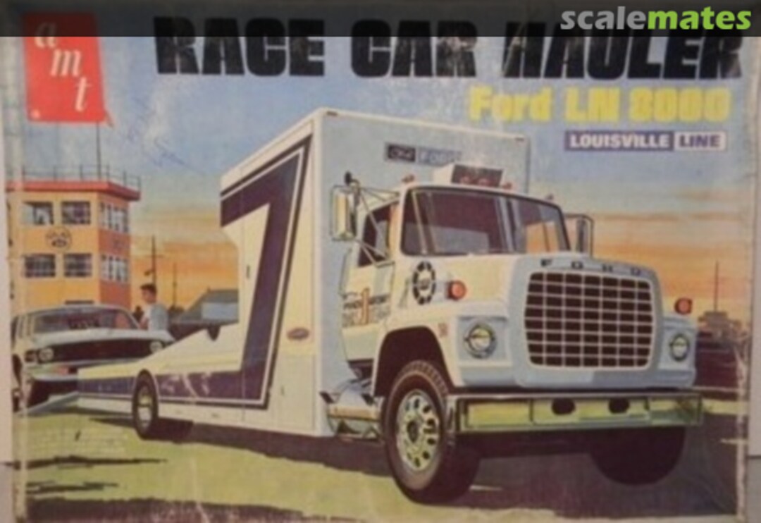 Boxart Race Car Hauler T-505 AMT