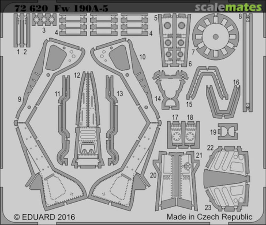 Boxart Fw 190A-5 72620 Eduard