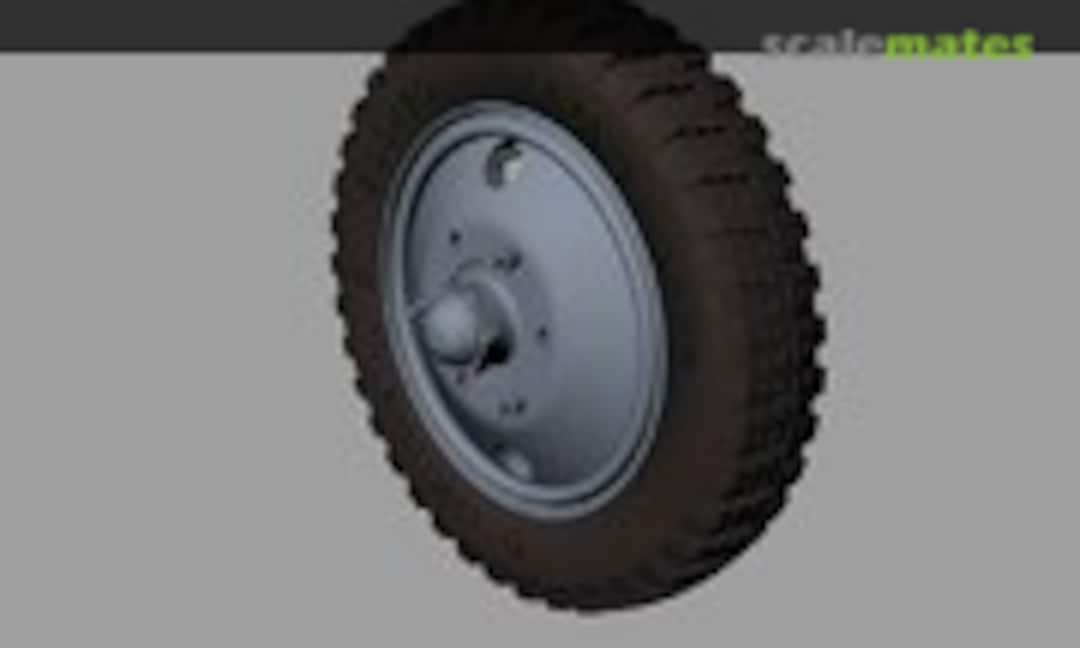 1:35 Sd.Kfz 231/232 Road wheels (6 Rad) (Panzer Art RE35-446)