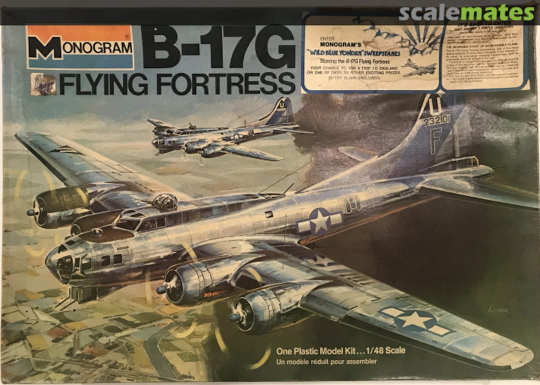 Boxart B-17G Flying Fortress 5600 Monogram