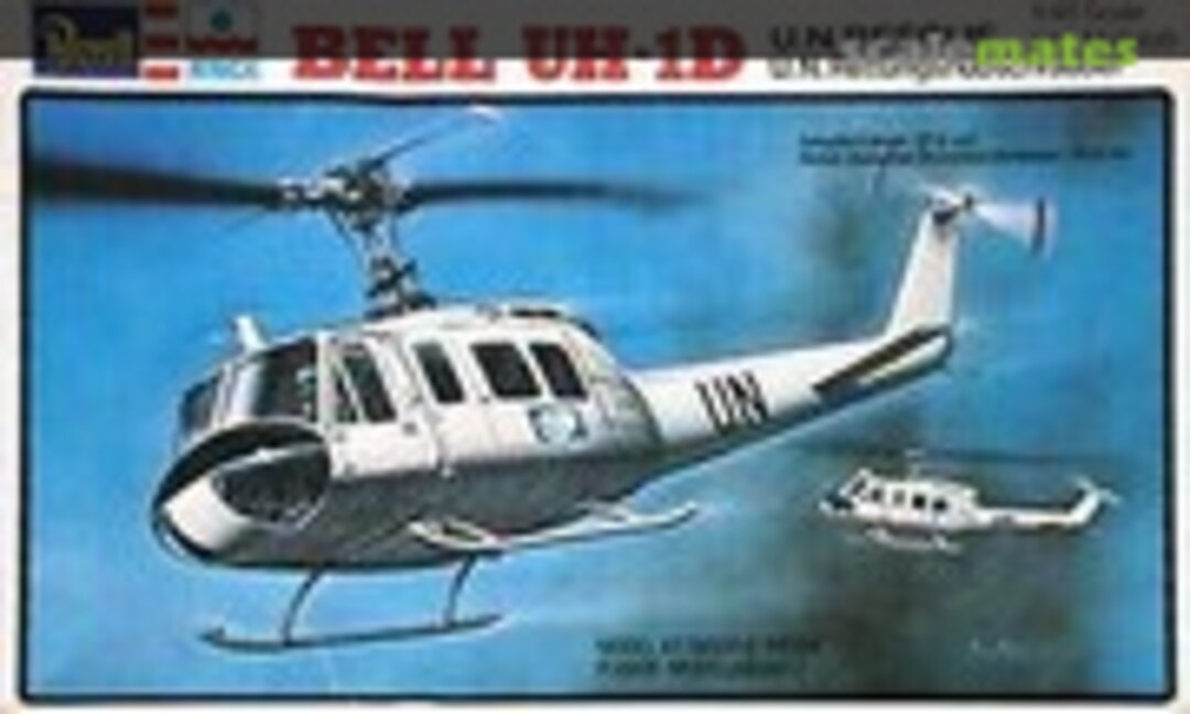 1:48 Bell UH-1D U.N. Rescue (Revell/ESCI H-2290)