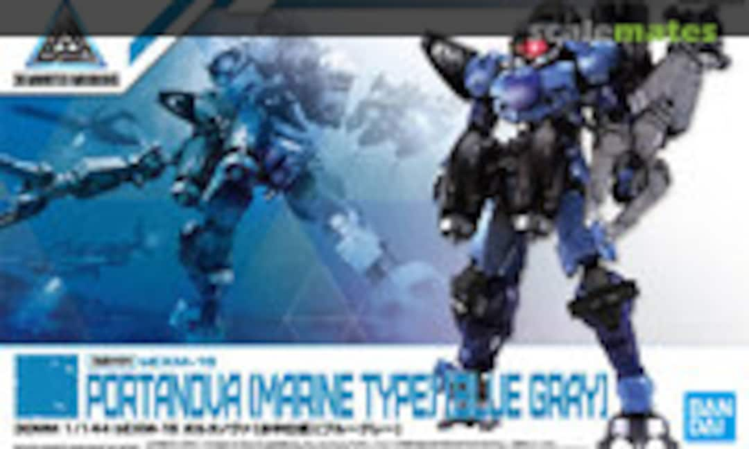 1:144 bEXM-15 Portanova (Marine Type) [Blue Gray] (Bandai Spirits 5060754)