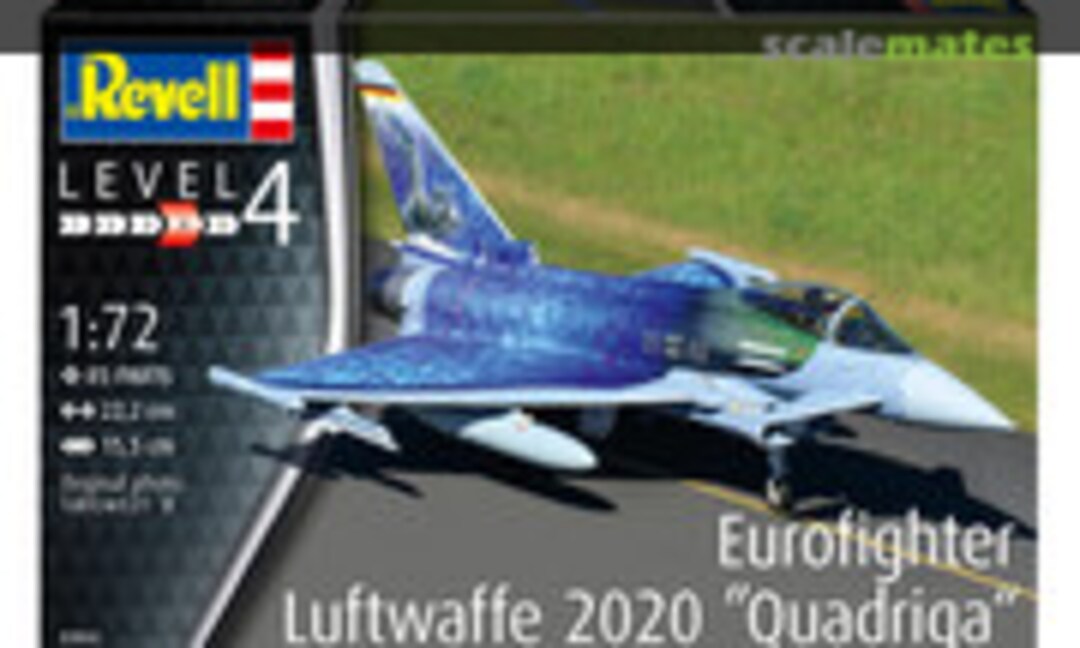 1:72 Eurofighter Luftwaffe 2020 &quot;Quadriga&quot; (Revell 03843)