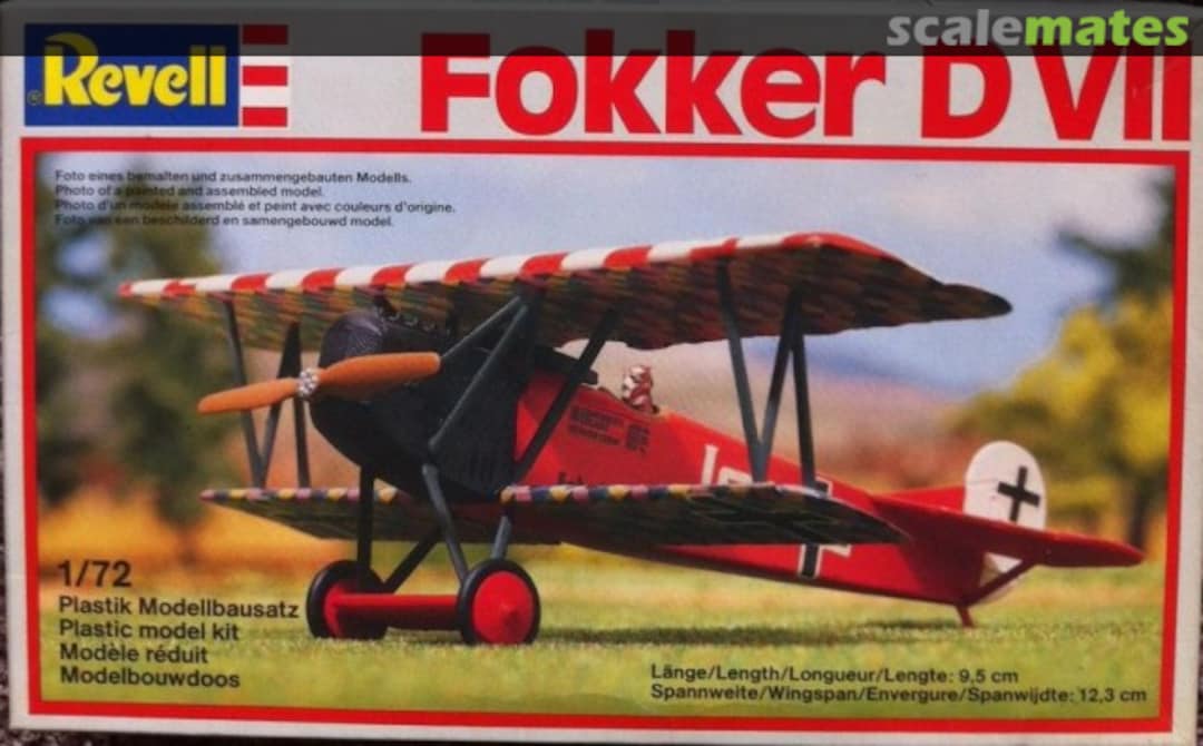 Boxart Fokker D VII 4156 Revell