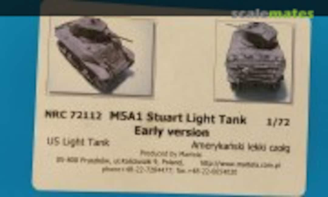 M5A1 Stuart Light Tank (Martola NRC 72112)