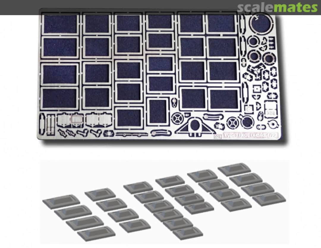 Boxart Details for lower Hull, U-boats type: IXC or IXC40 SKU-028 RC Subs