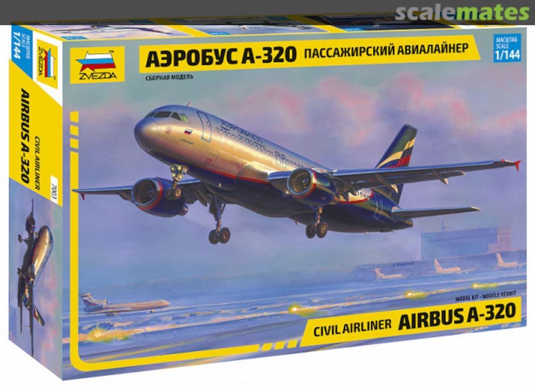 Boxart Airbus A-320 7003 Zvezda