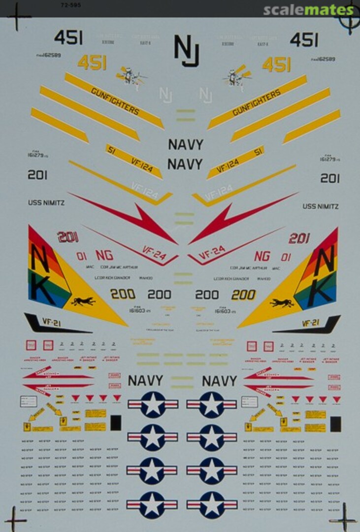 Boxart F-14A Tomcats 72-595 SuperScale International