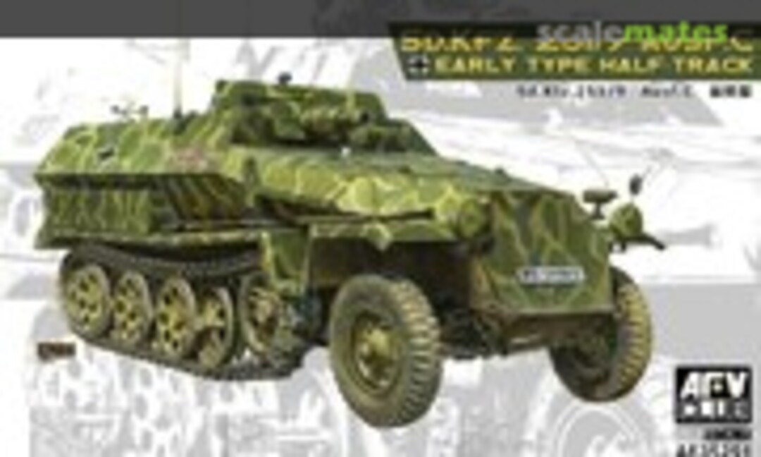 1:35 Sd.Kfz. 251/9 Ausf. C (AFV Club AF35251)