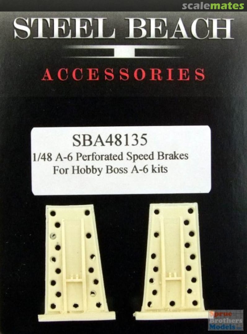 Boxart A-6 Intruder Perforated Speed Brakes 48135 Steel Beach