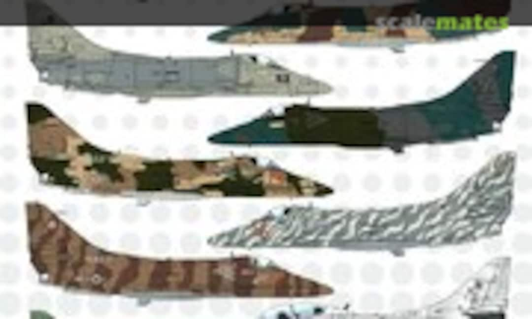 1:48 Skyhawk A-4/TA-4 Adversaries (Fights On Decals FOD48001)