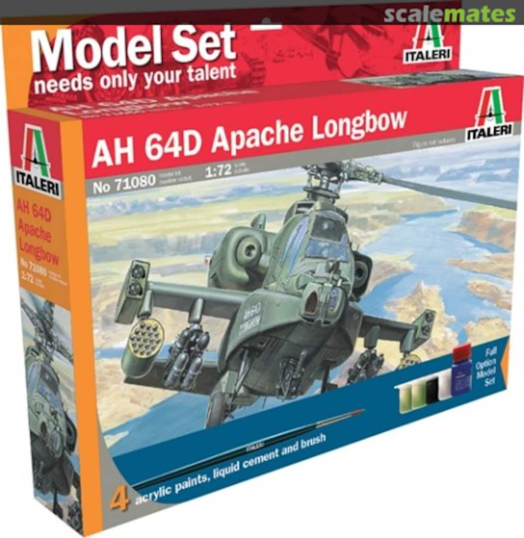 Boxart AH-64D Longbow Apache 71080 Italeri