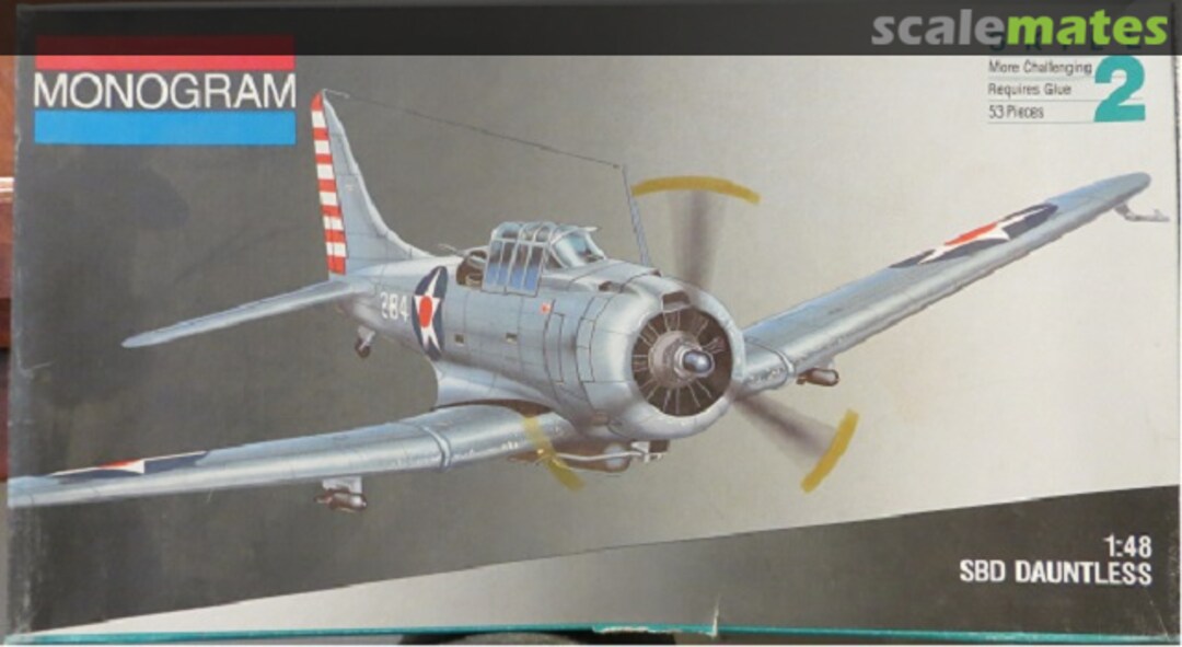 Boxart SBD Dauntless 5212 Monogram