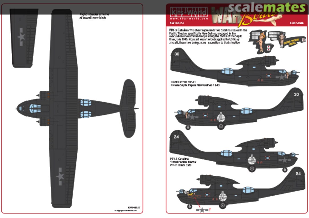 Boxart Consolidated PBY-5 Catalina KW148157 Kits-World