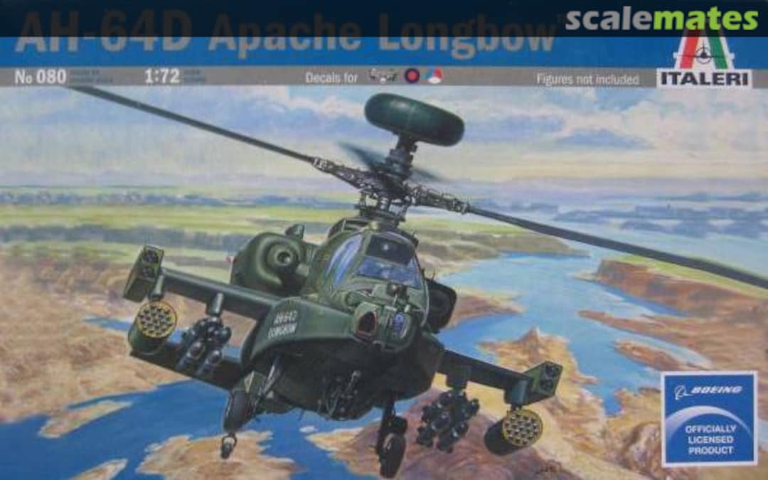 Boxart AH-64D Apache Longbow 080 Italeri