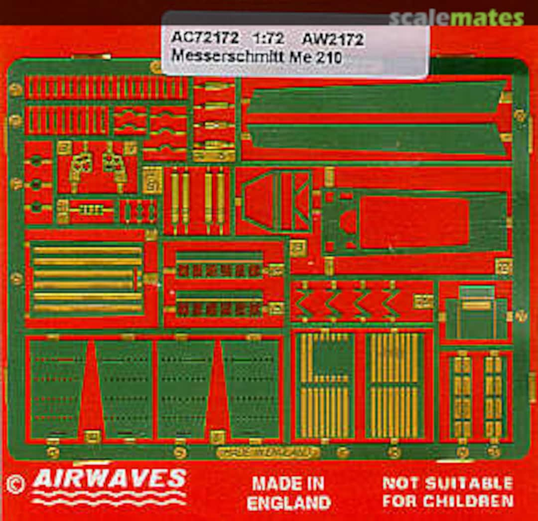 Boxart Messerschmitt Me-210 AC72172 Airwaves