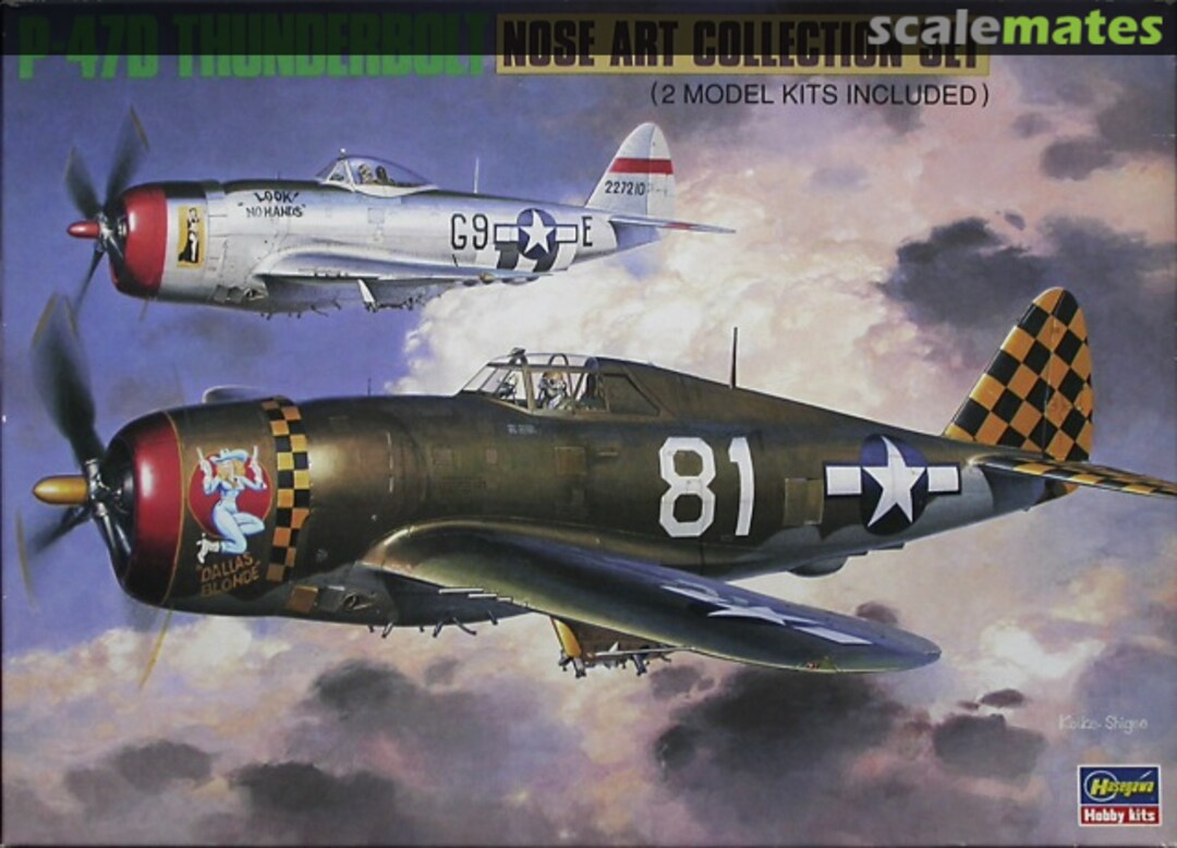 Boxart P-47D Thunderbolt 51546 Hasegawa