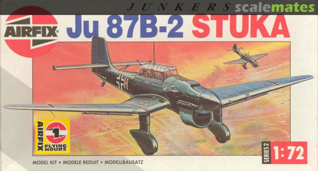 Boxart Junkers Ju 87B-2 Stuka 02049 Airfix