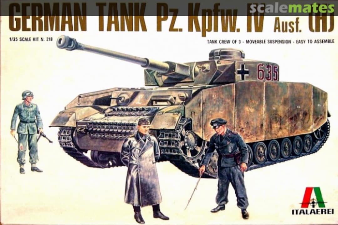 Boxart Pz. Kpfw. IV Ausf. (H) 218 Italaerei