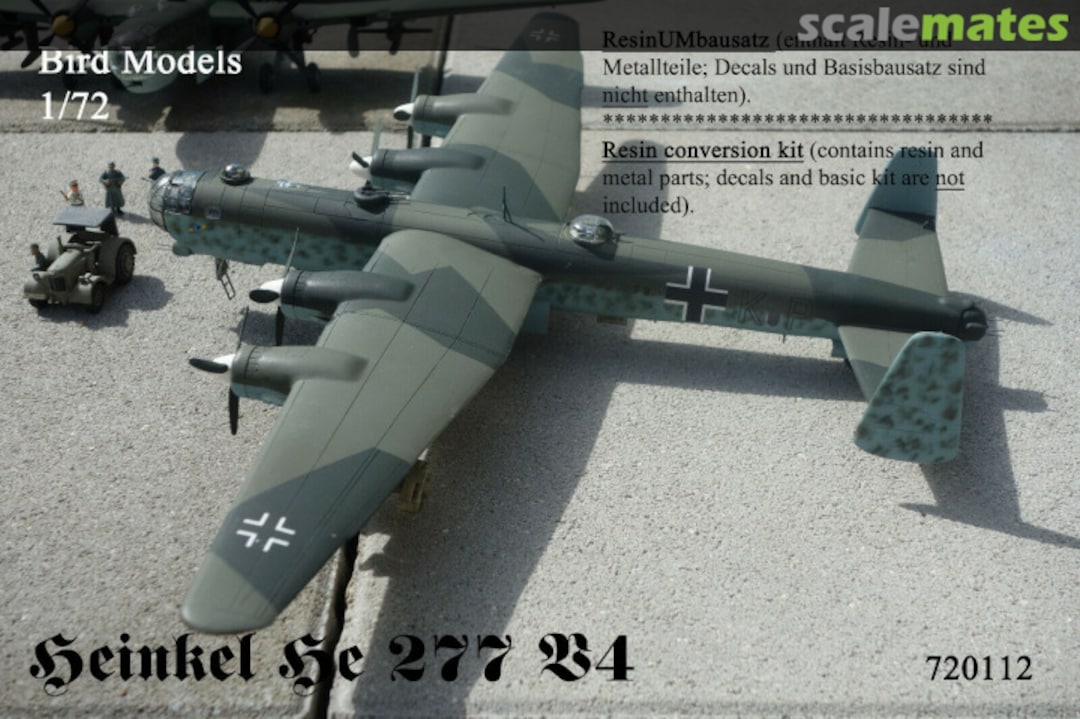 Boxart Heinkel He 277 V4 720112 Bird Models