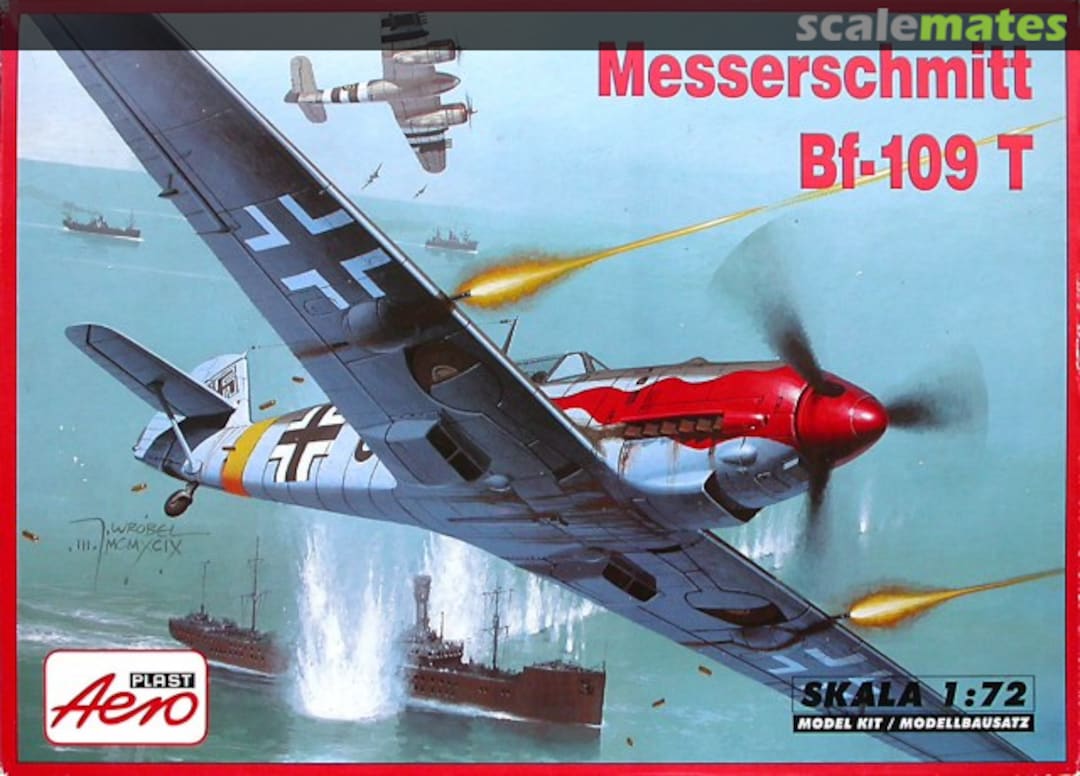 Boxart Messerschmitt Bf 109 T 019 Aeroplast