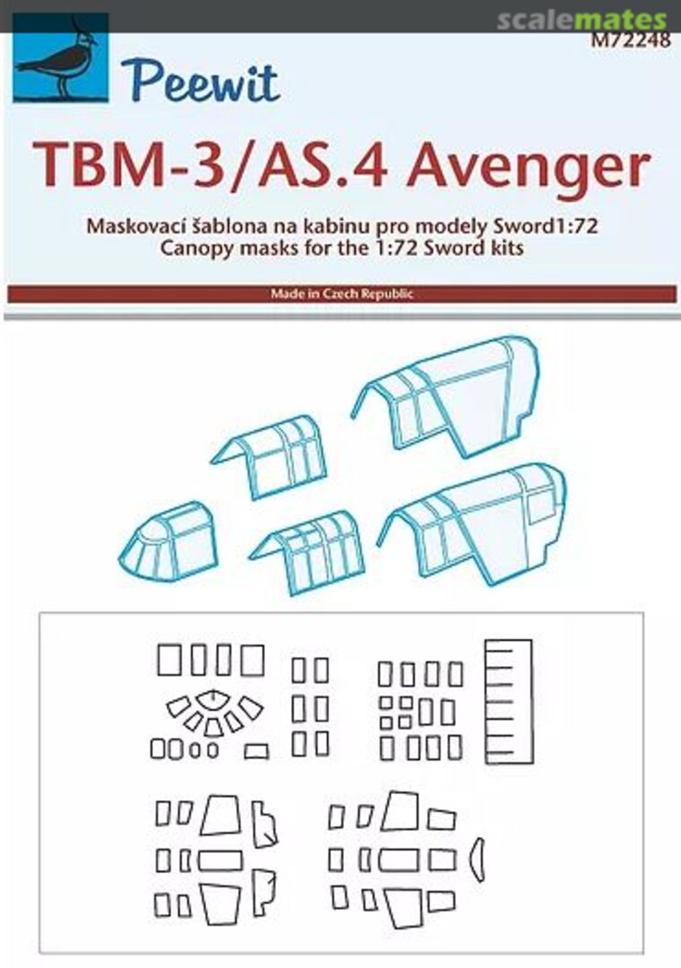 Boxart TBM-3S/AS.4 Avenger M72248 Peewit