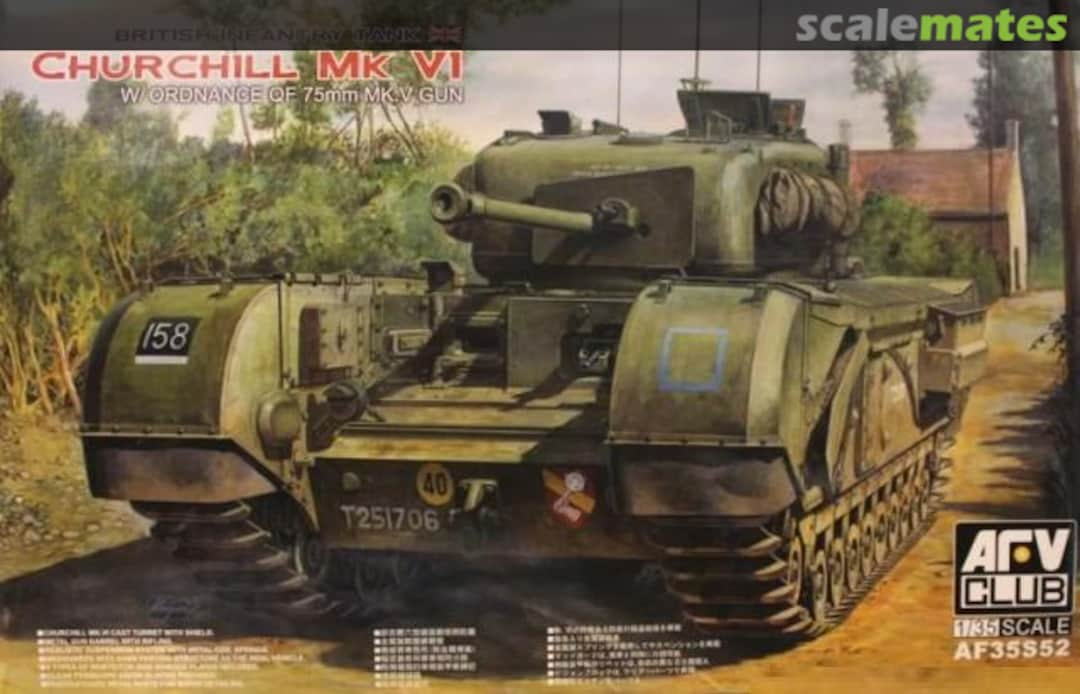 Boxart Churchill Mk VI AF35S52 AFV Club