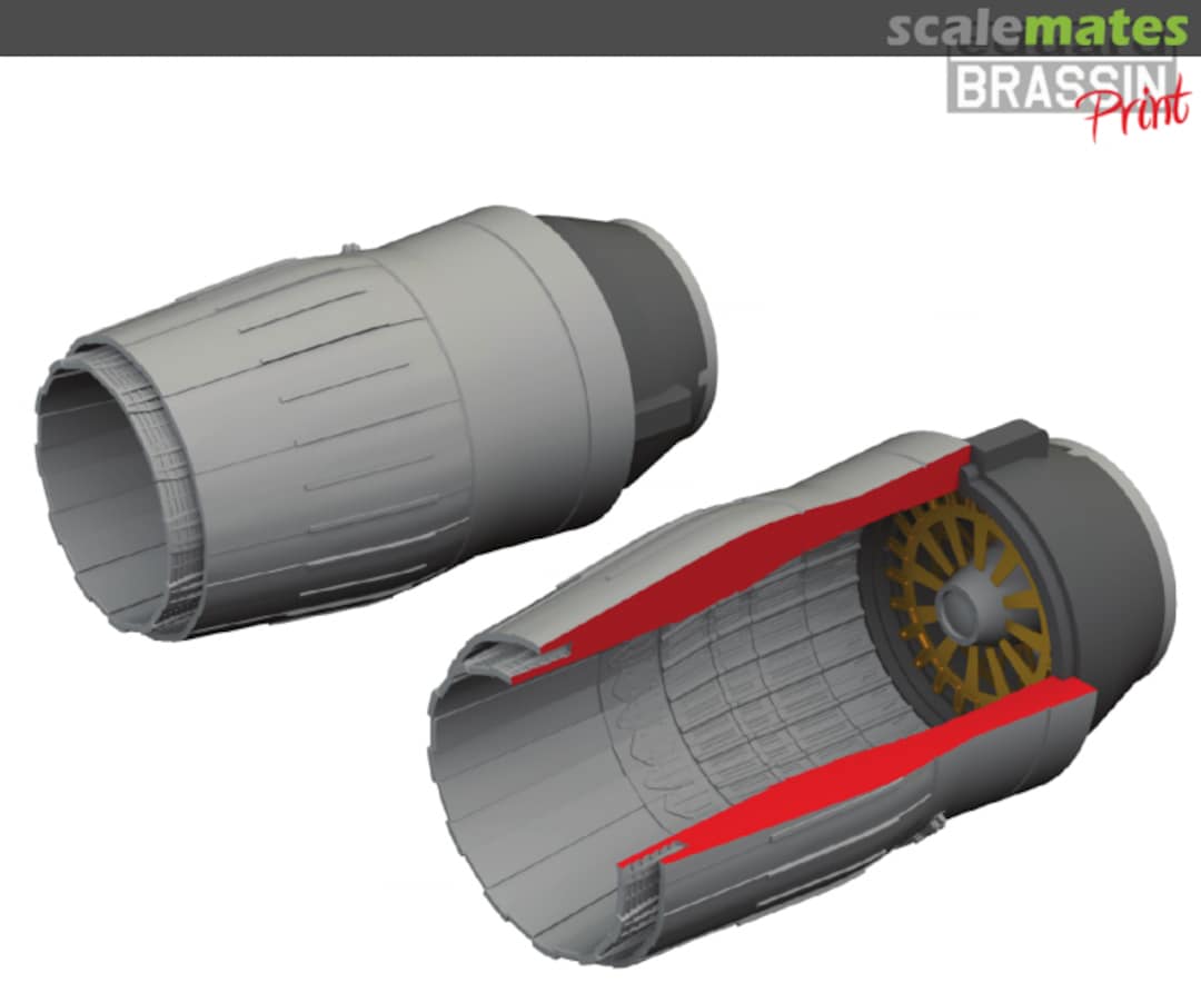 Boxart MiG-29 Fulcrum - Exhaust Nozzles 672332 Eduard