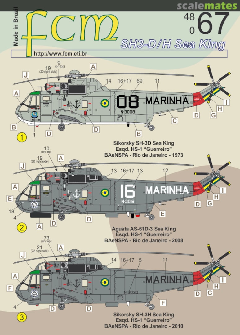 Boxart SH-3D/H Sea King 48067 FCM