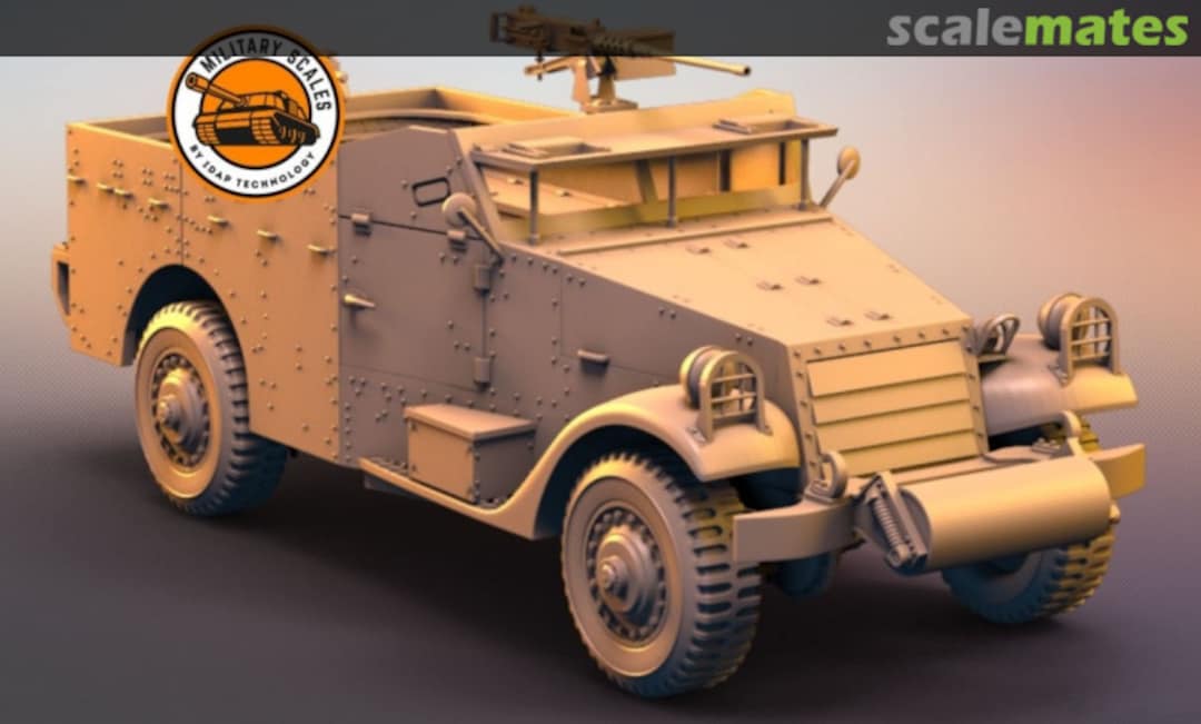 Boxart M3A1 Scout Car PD72341 Military Scales