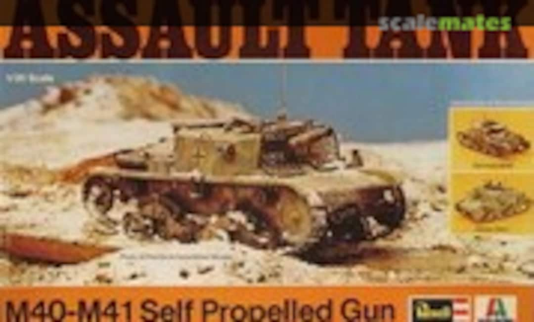 1:35 M40-M41 Self Propelled Gun (Revell/Italaerei H-2104)