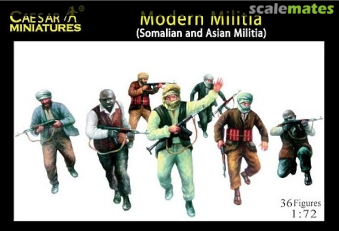 Boxart Modern Militia H063 Caesar Miniatures