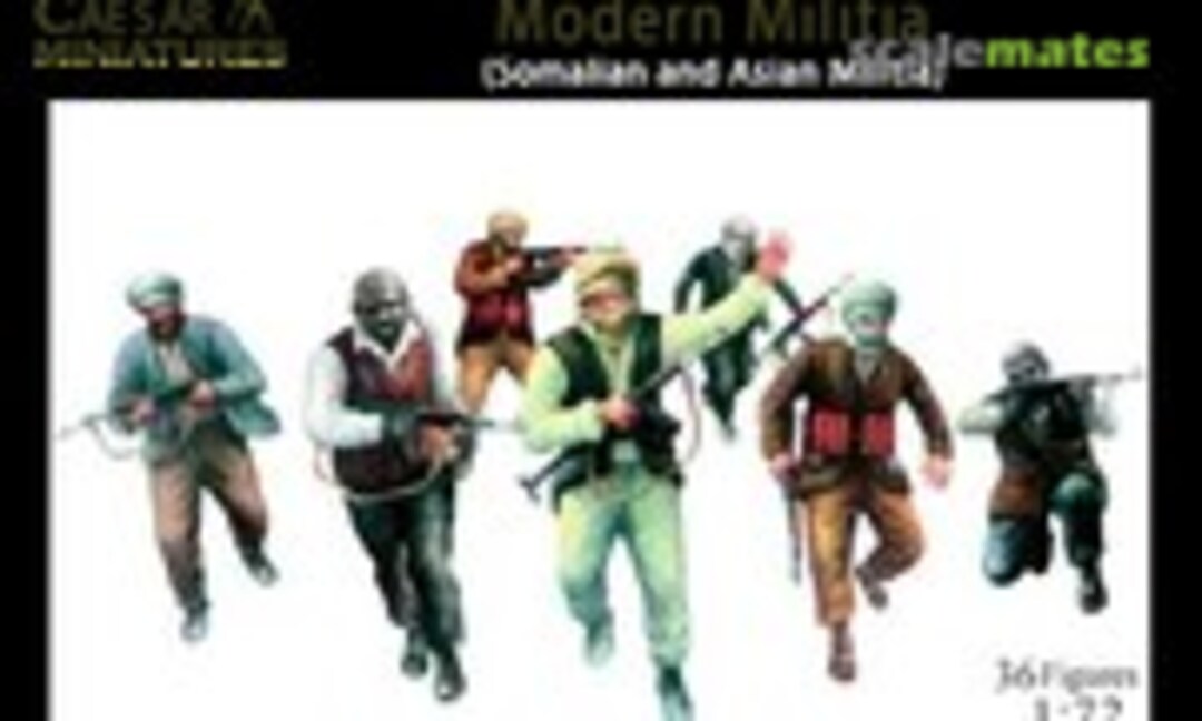 1:72 Modern Militia (Caesar Miniatures H063)