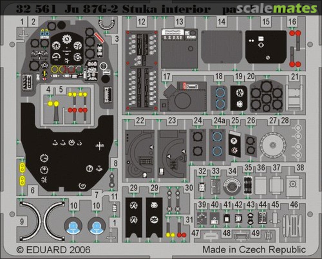 Boxart Ju 87G-2 Stuka interior 32561 Eduard
