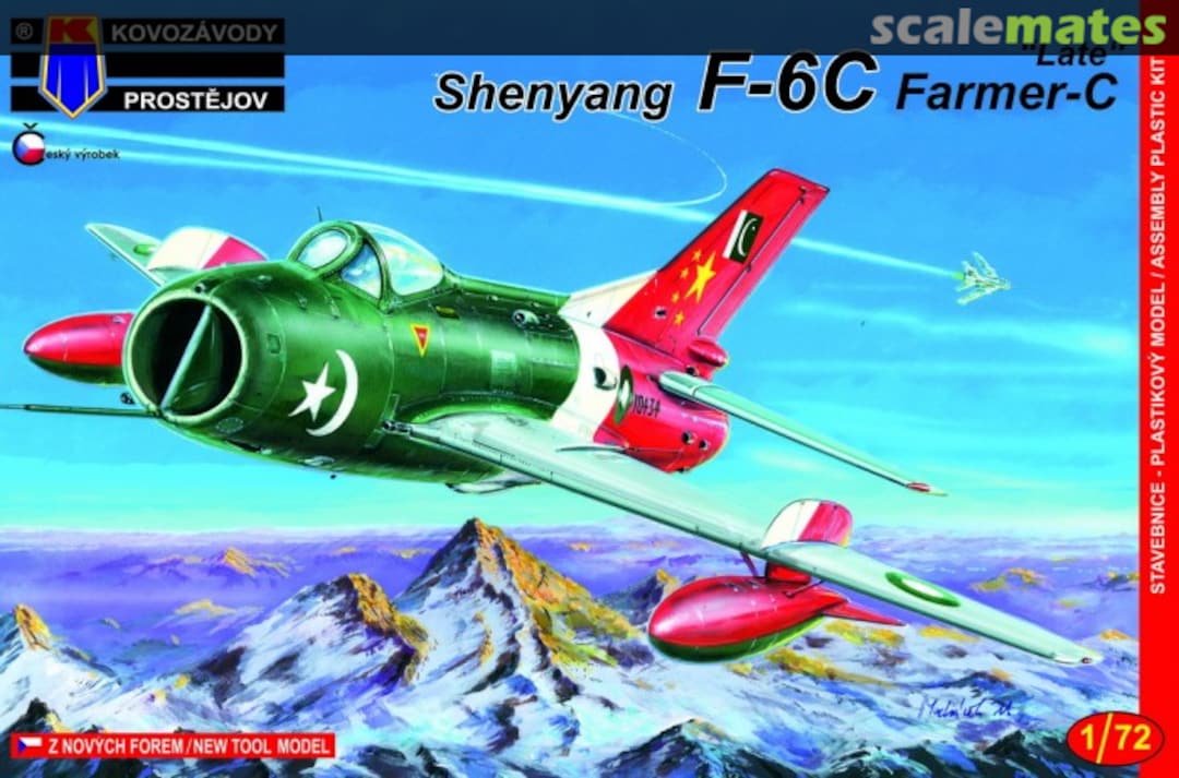 Boxart Shenyang F-6C 'Farmer-C' KPM0160 Kovozávody Prostějov