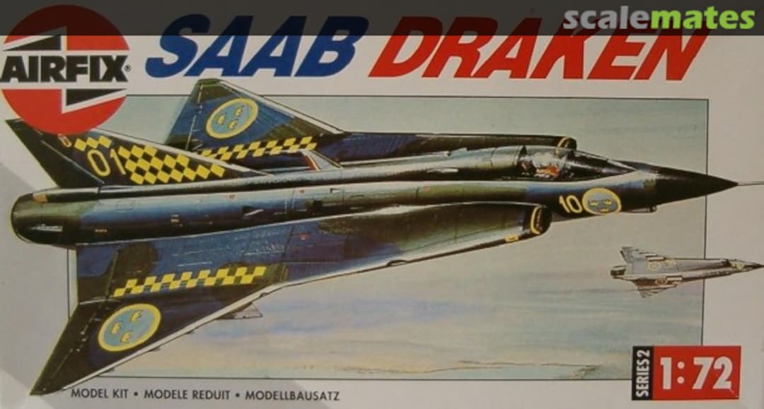 Boxart Saab Draken 02039 Airfix