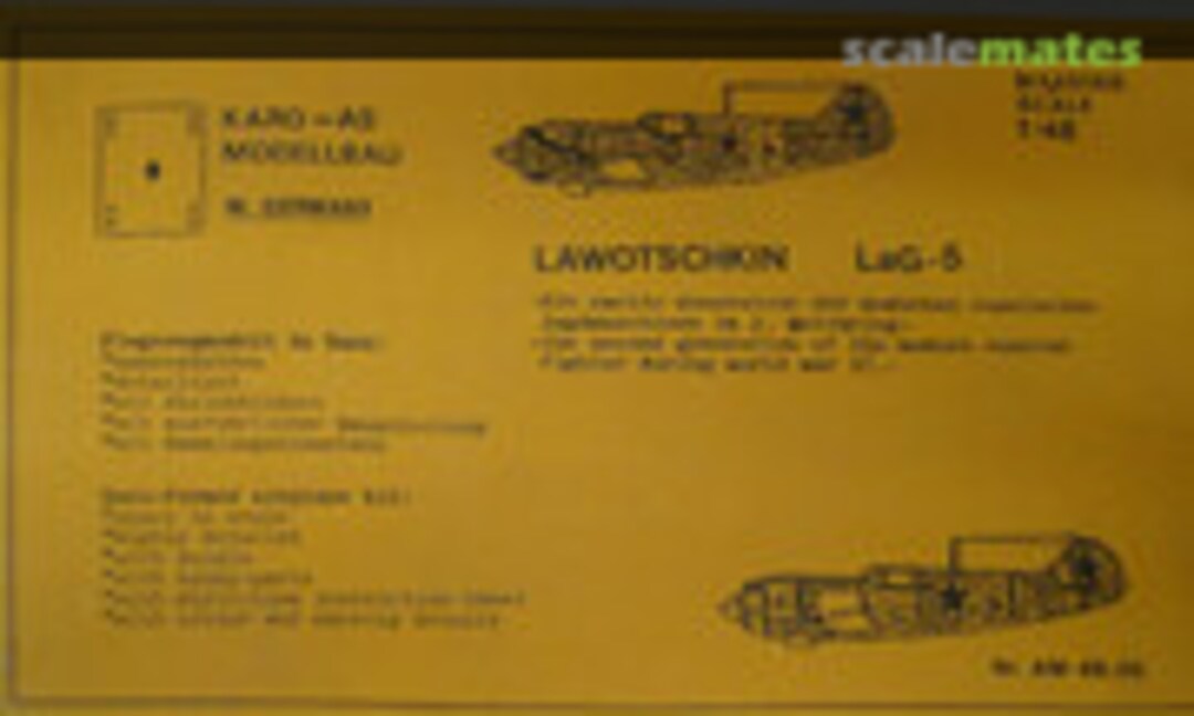 Lawotschkin LaG-5 (Karo As AM-48.06)