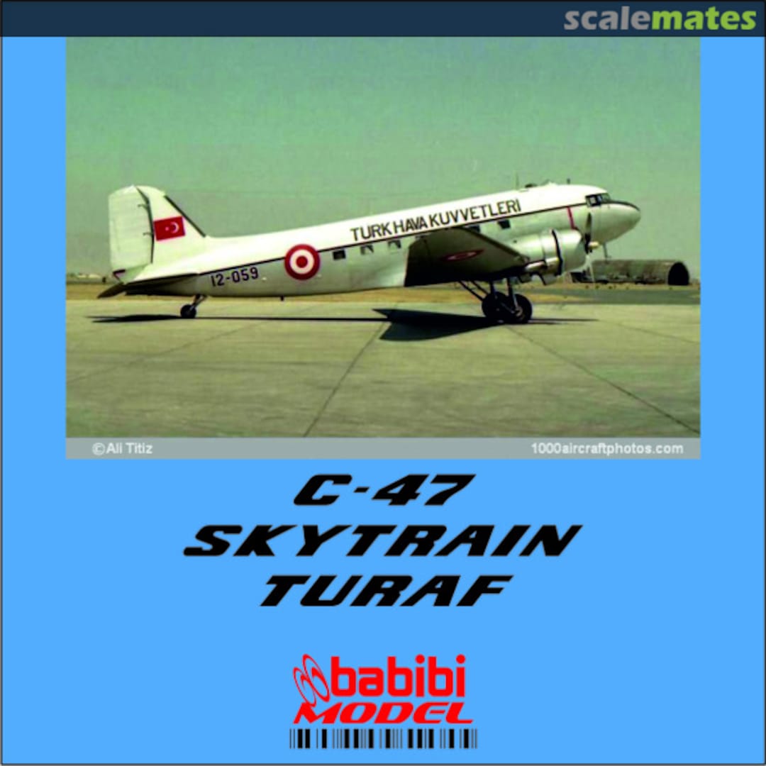 Boxart C-47 Skytrain Dbt-01162 Babibi model