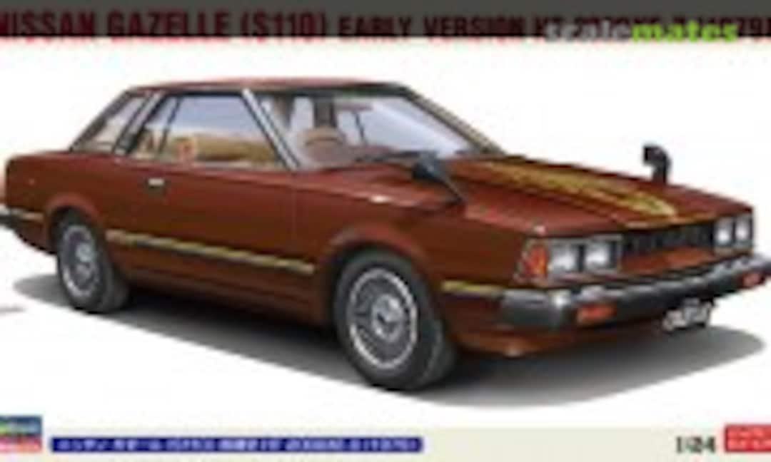 1:24 Nissan Gazelle (S110) Early Version HT 2000XE-II (1979) (Hasegawa 20731)