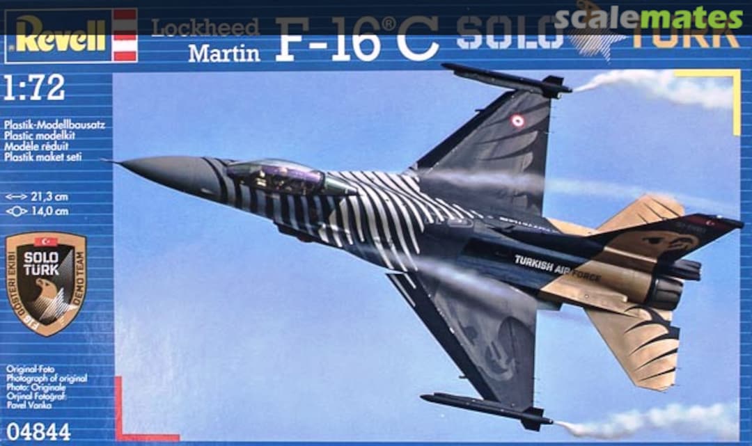 Boxart Lockheed Martin F-16 C Solo Türk 04844 Revell